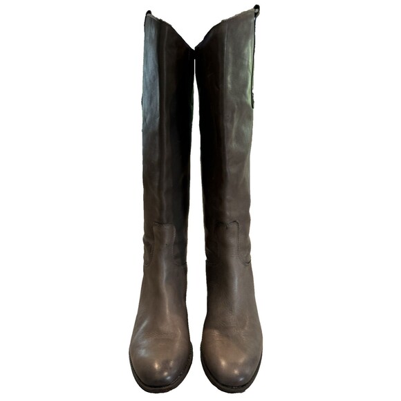 Sam Edelman Penny Riding Tall Boot Gray Women's Size 6.5 - Picture 1 of 11